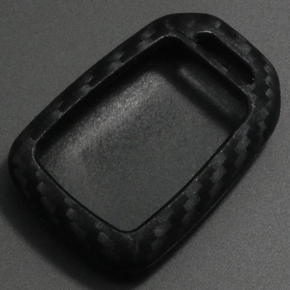 jingyuqin for Honda GREIZ Civic City XRV Vezel Fit key Set Remote Cover Carbon Silicone Car Key Case