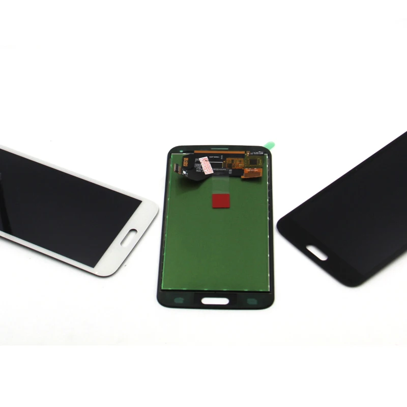 Протестированная сенсорная панель для ЖК экрана S5 Samsung Galaxy SM G900 G900F G900M дигитайзер