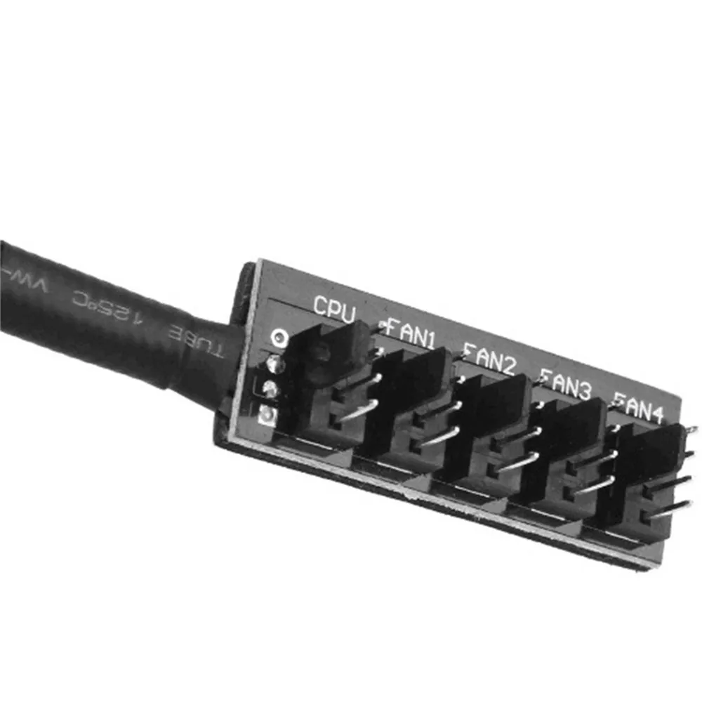 Штекер вентилятора для ПК 5 портов контактов|USB-хабы| |
