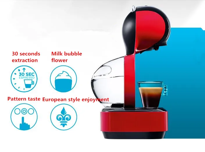 Итальянская Капсульная кофемашина пенообразователь автоматическая DOLCE GUSTO edg