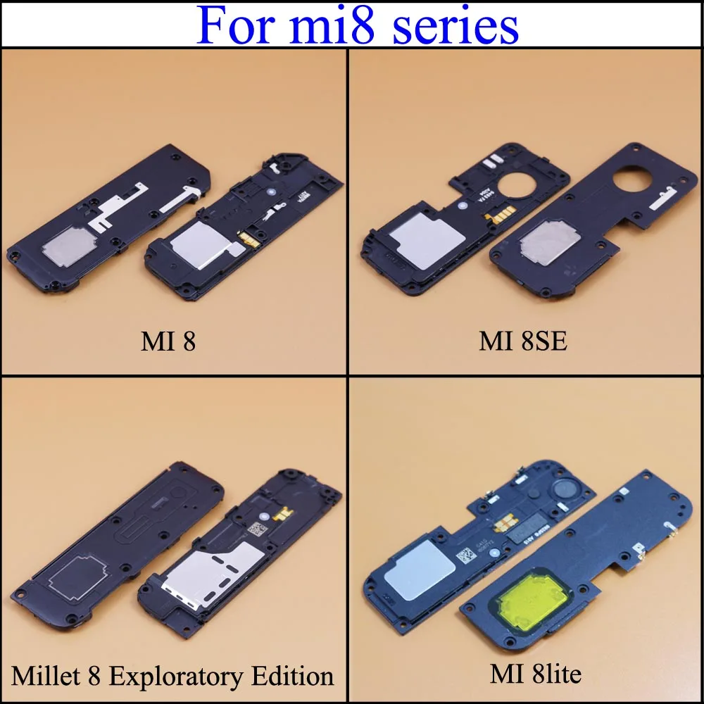 

YuXi Loudspeaker For Xiaomi 8 / 8 Lite / 8 SE Loud Speaker Buzzer Ringer Assembly Phone Spare Parts For MI 8 MI8 Lite SE