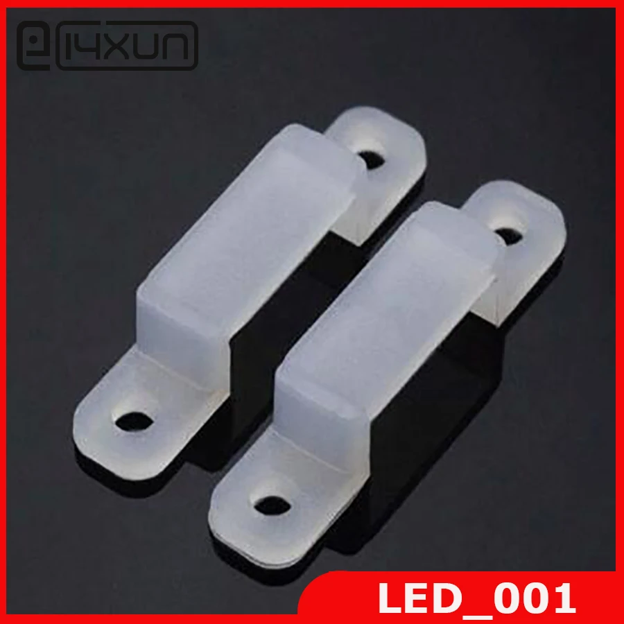 Пластиковый зажим для проводов 10 шт./лот кабелей держатель светодиодных лент 3528