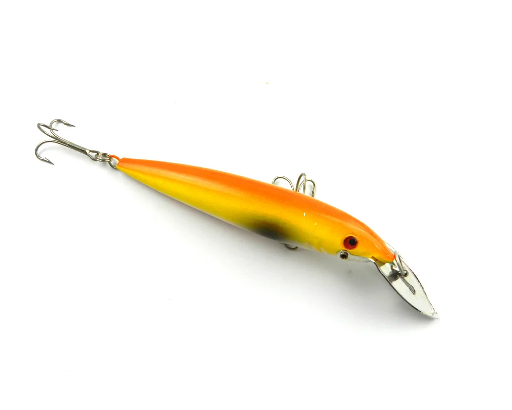 1 шт. металлическая горловина Minnow приманки коленчатый вал для дайвинга жесткий