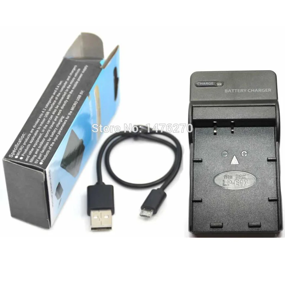 LP E17 LPE17 USB зарядное устройство как LC E17C для Canon EOS Rebel T6i 750D T6s 760D M3 8000D Kiss X8i 77D|battery
