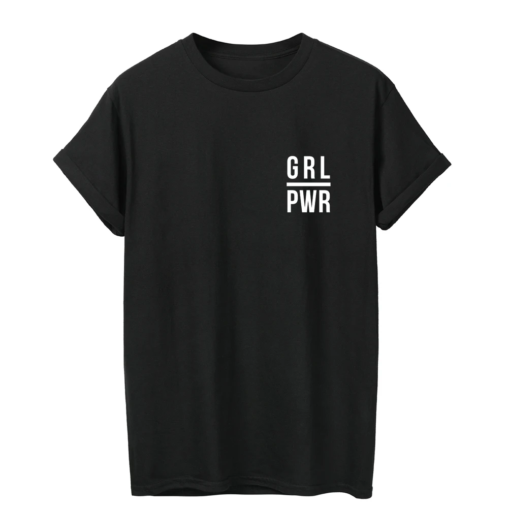 Женская футболка ONSEME GRL PWE с принтом логотипа топы в стиле Харадзюку женская