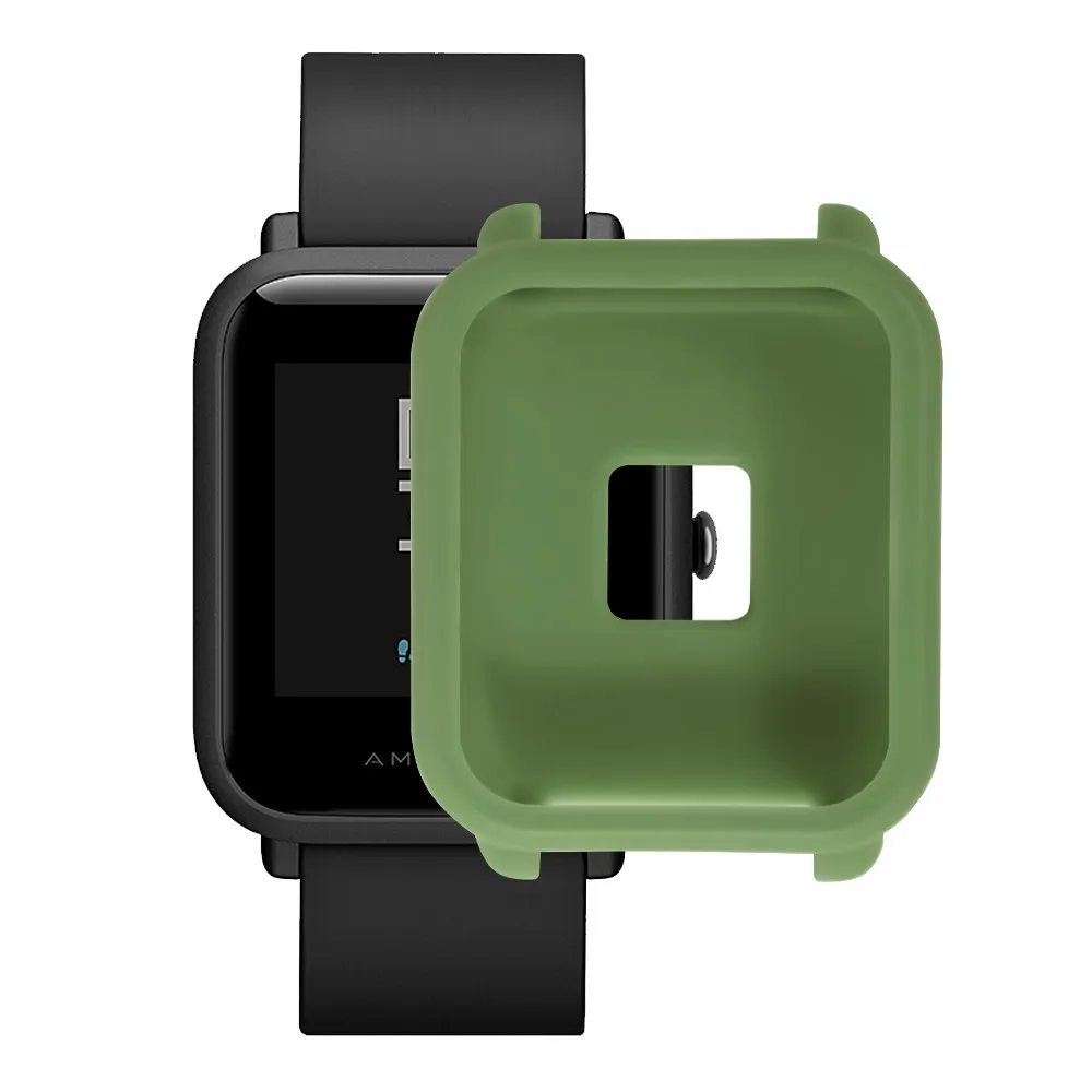 Мягкий ТПУ защитный силиконовый чехол для Huami Amazfit Bip Youth Watch Watachband Спортивные