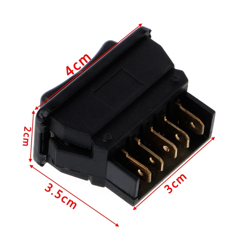 Универсальный пластиковый переключатель окна автомобиля с прямым током 12 В 20 А 5