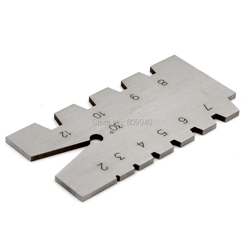 Измеритель резьбы с резьбой на 30 градусов|gauge millimeters|tool checkgauge wheel |