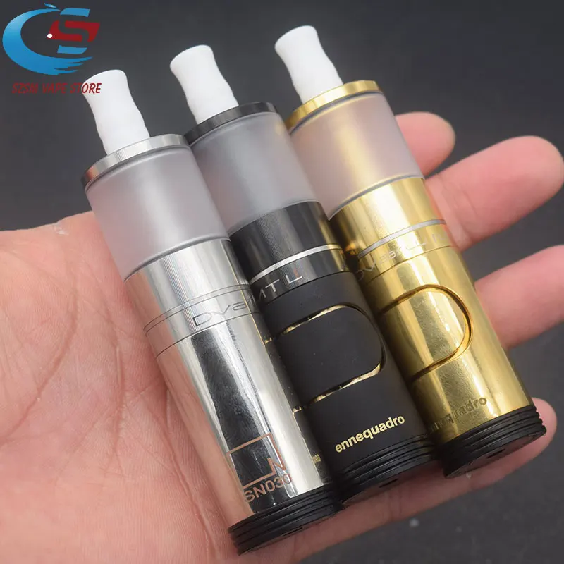 Электронная сигарета ennequadro mods с аккумулятором 18350 Dvarw MTL RTA 22 мм вейп vs Hellfire V6 мод