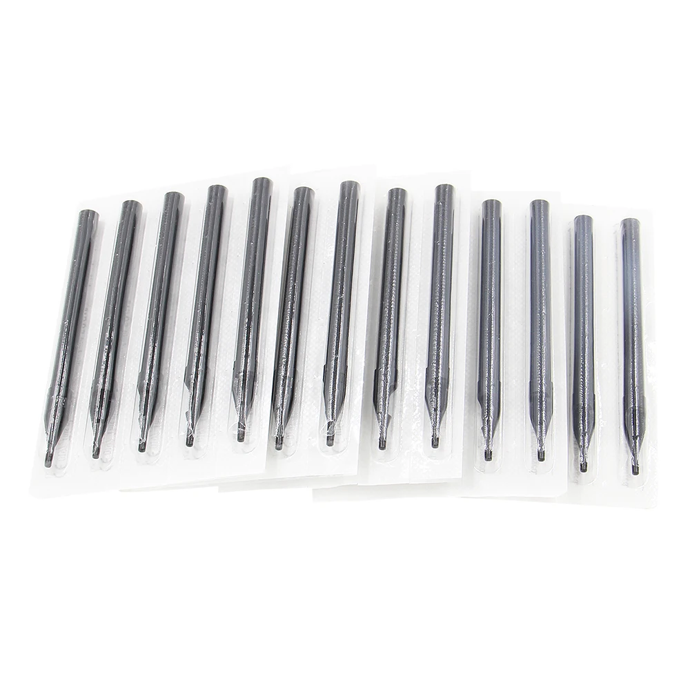 

True Star 50PCS 3D Tattoo Tips Black Long Disposable Tips 108mm needles tip For tattoo needles tattoo supplyFree Shipping
