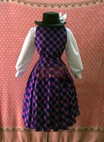 Игра Touhou Project Usami Sumireko Косплэй костюм для взрослых на заказ|Костюмы аниме| |