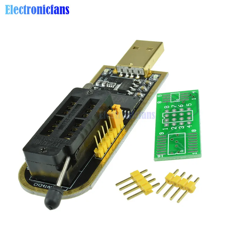 USB программатор CH341A серия 24 EEPROM Writer 25 SPI Flash BIOS плата модуль к TTL 5 в 3 Автоматическая - Фото №1