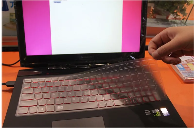 Прозрачный чехол из ТПУ с клавиатурой для Lenovo Z70 Y70 V4000 Z51 гибкий 3 15 (15 6 дюйма) и
