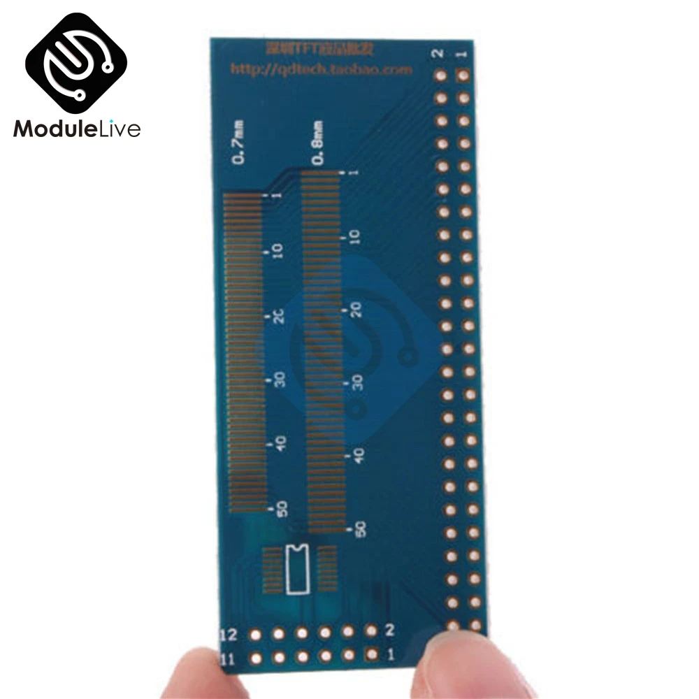 Несколько 0 5/0 7/0 8/1 мм Шаг TFT LCM LCD плата адаптера FPC SMD для DIP конвертера