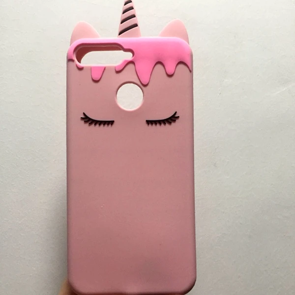 unicorn pink Для huawei Honor 7C Русская версия Чехол Honor 7 C милые 3D мультфильм Силиконовые телефонные чехлы для huawei Honor7C AUM-L41 5,7" - Цвет: unicorn pink