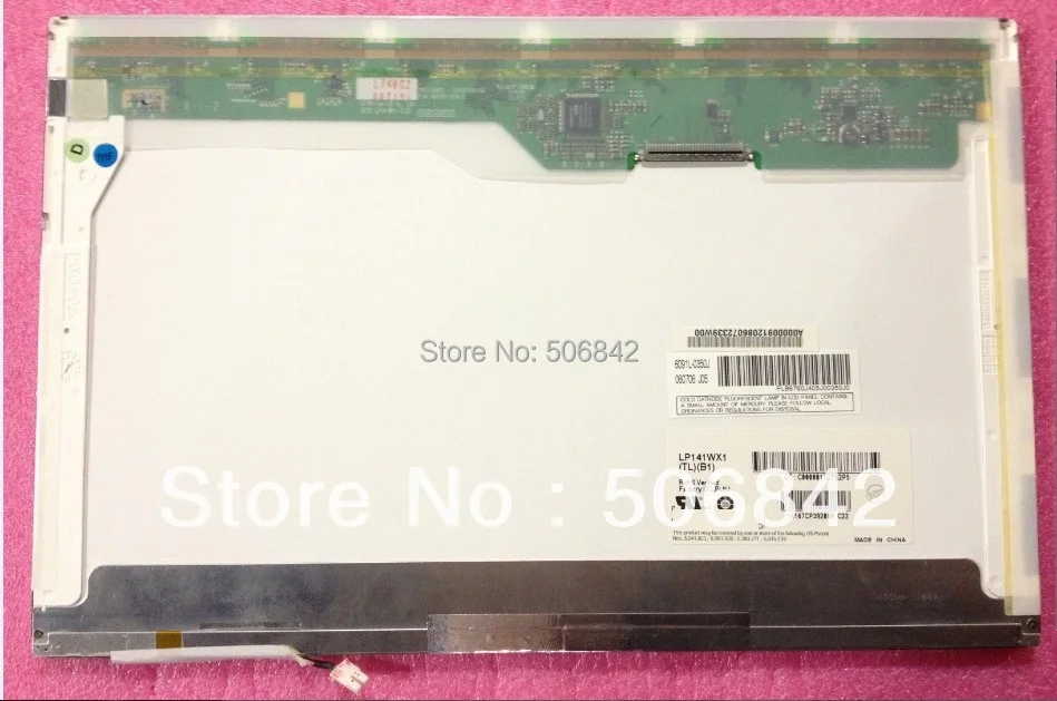 

14.1"laptop LCD screen LP141WX1 TLB1 ,New 1280*800 LP141WX1 TL B1 30PINS