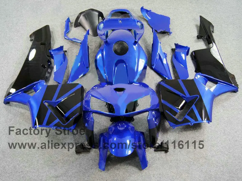 7 подарков Обтекатели для литья под давлением ABS HONDA CBR 600 RR 2005 2006 CBR600RR 05 06 синий