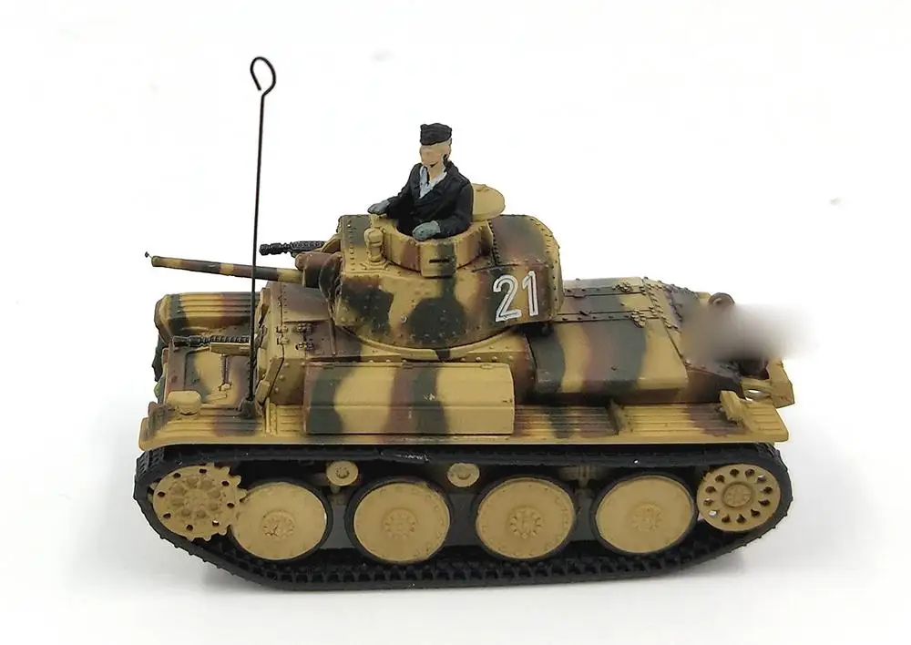 Второй мировой войны немецкий PANZER 38T 1/72 литья под давлением модель готового бака