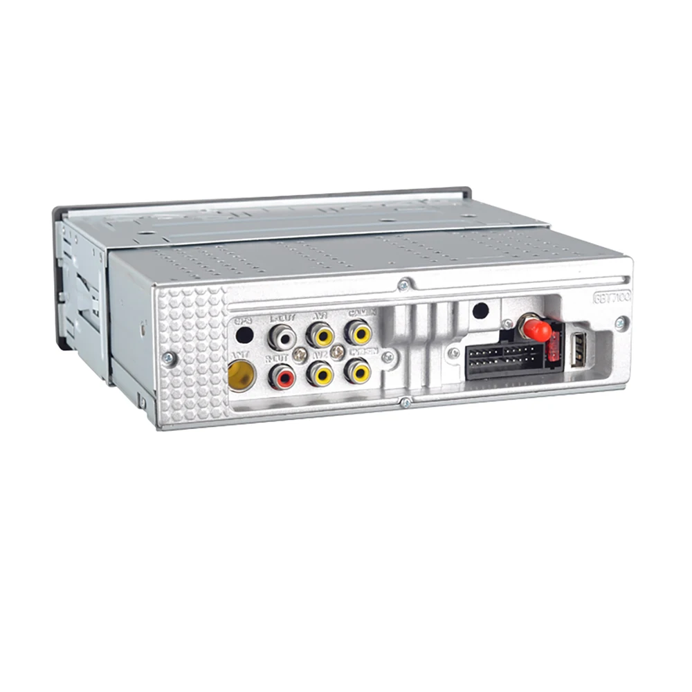 7-дюймовый однодиновый электрический выдвижной экран автомобильное радио стерео