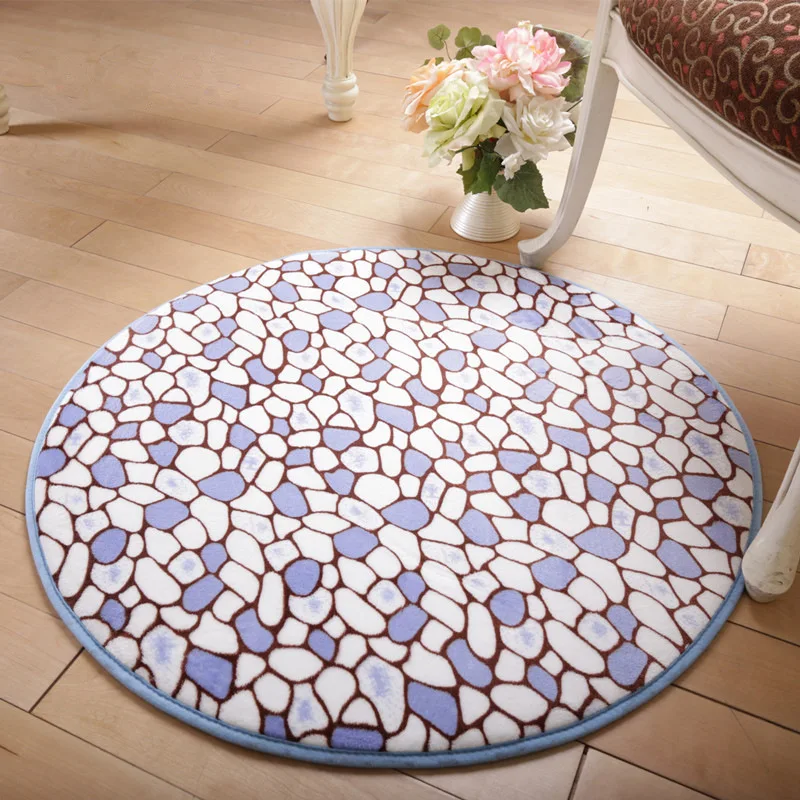 Коврики с узором из булыжника для домашнего декора коврики пола ванной круглые