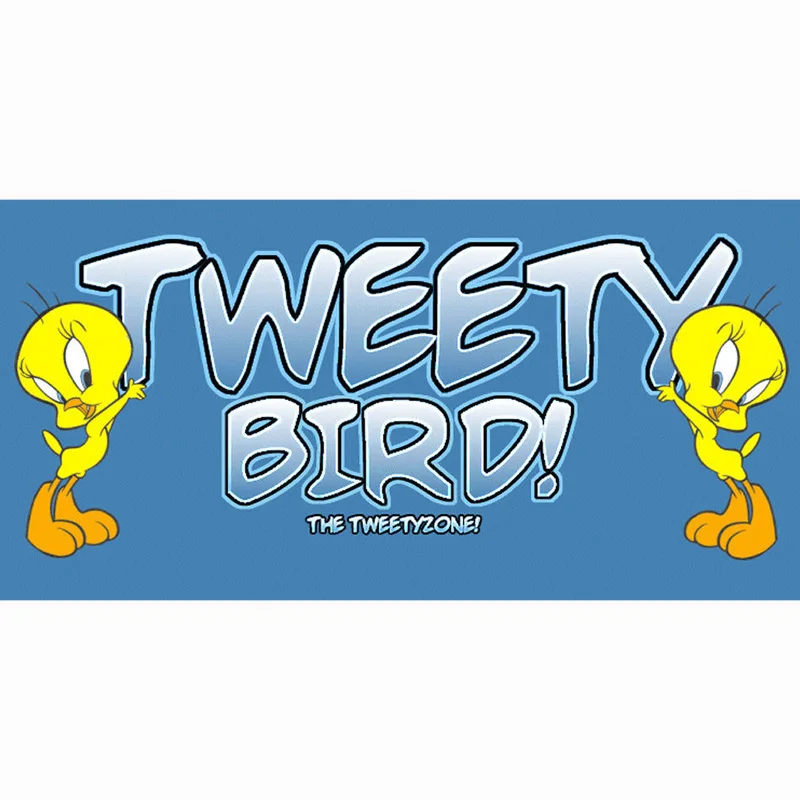Новинка 70x140 см банное полотенце Tweety Bird пляжное сушильная мочалка из натурального