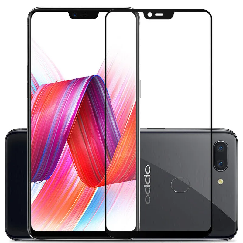 Закаленное стекло с полным покрытием для oppo f7 f5 9h Защита экрана f 7 5 opao opoo ohpo 7f 5f