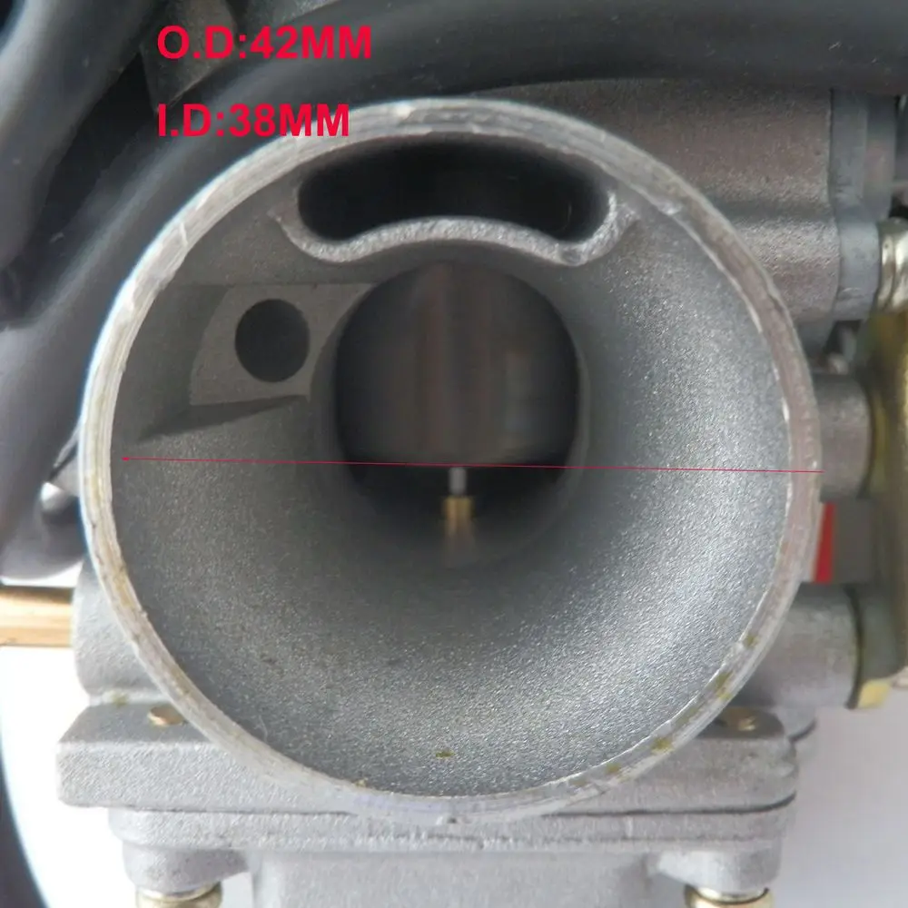 Новый спектакль 25 мм GY6 150cc CARB сплав впускной коллектор свечей зажигания Скутер