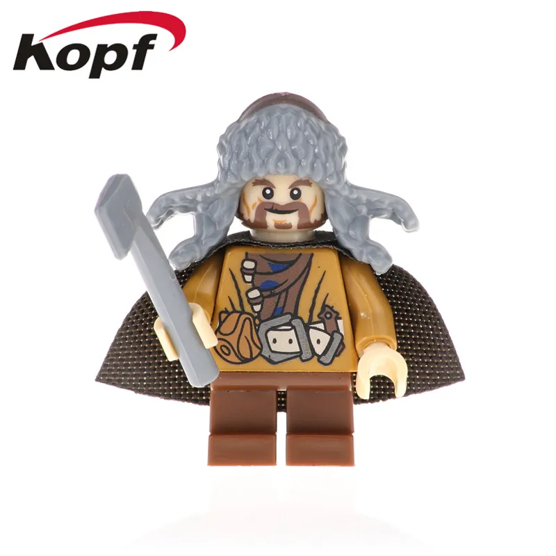 PG553 Without Box PG554 Одиночная Aragon Samwise Gamgee серия фильмов фигурки Saruman Beorn модель здания Beorn блоки для детей игрушки подарок - Цвет: PG553 Without Box