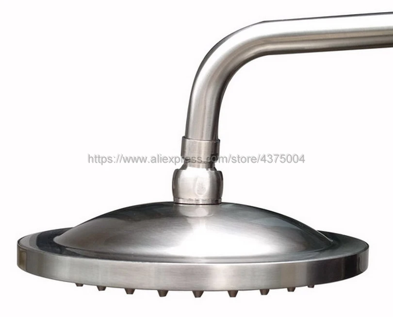 Насадка для душа в современном стиле 8 дюймов круглая насадка с матовым никелевым