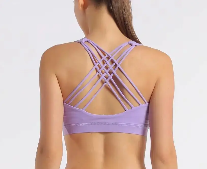 Light purple Monbeeph женский бюстгальтер сексуальный корсет бюстгальтер со съемными подушечками бюстгальтер обтягивающие танки - Цвет: Light purple