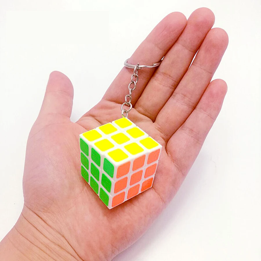 2019 YUXIN Мини Волшебный куб 3x3x3 соревнование Волшебная скорость Cubo брелок