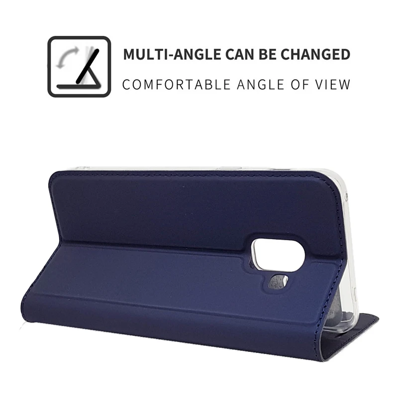 Чехол для Samsung Galaxy A8 2018 кошелек кожаный чехол Plus чехол-книжка чехлы |