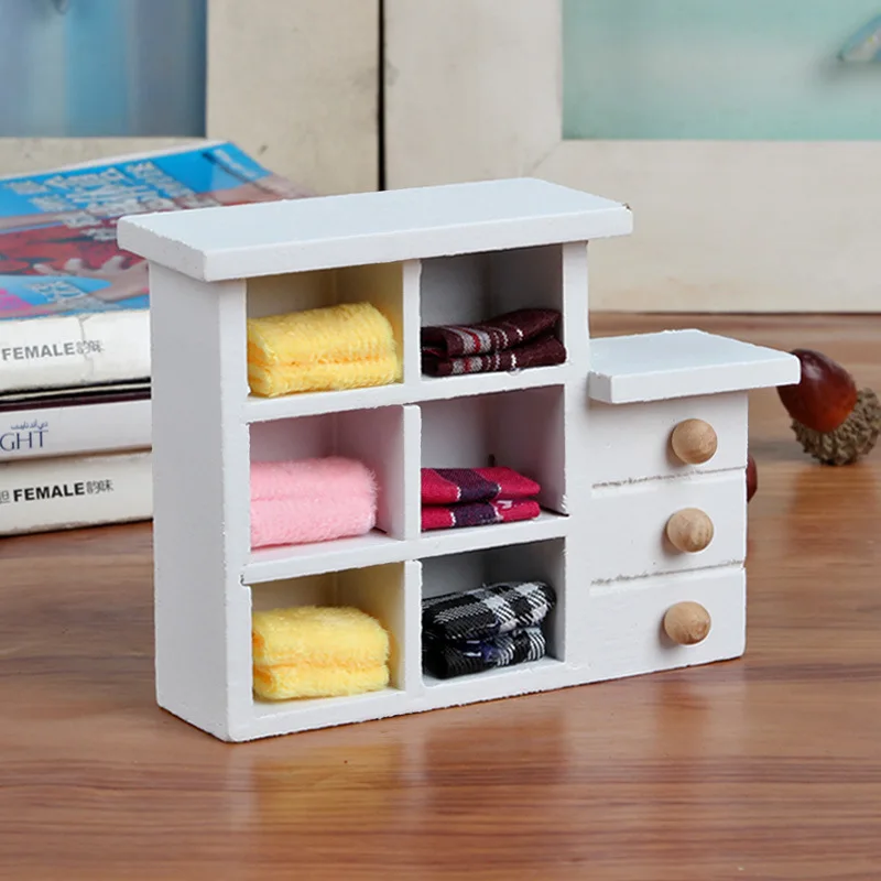 Новый домашний деревянный шкаф статуэтка модный органайзер для хранения