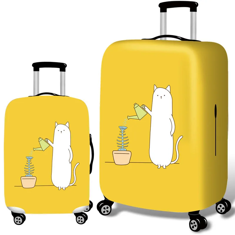 Чехол для мужчин и женщин с забавным мультяшным монстром плотный эластичный