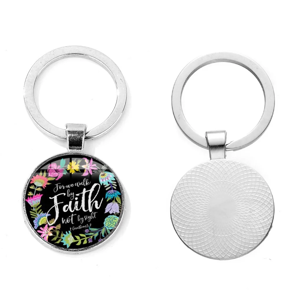 Модный брелок SONGDA в стиле Псалом и Библии мы любим потому что он первый