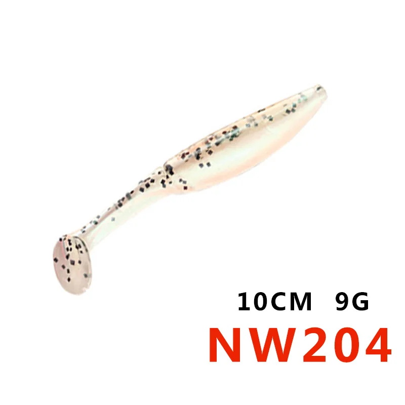 Noeby бренд S8019 7 см 10 см Сделано с японской технологией Мягкая приманка leurre peche brochet hunthouse - Цвет: 100mm9gNW204
