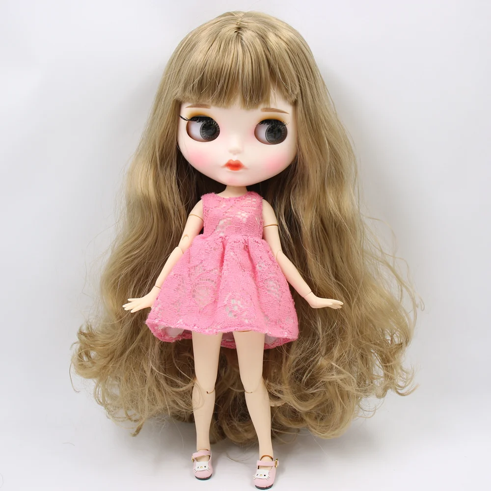 

ICY DBS Blyth Custom Doll No.BL662 light Brown hair 1/6 bjd
