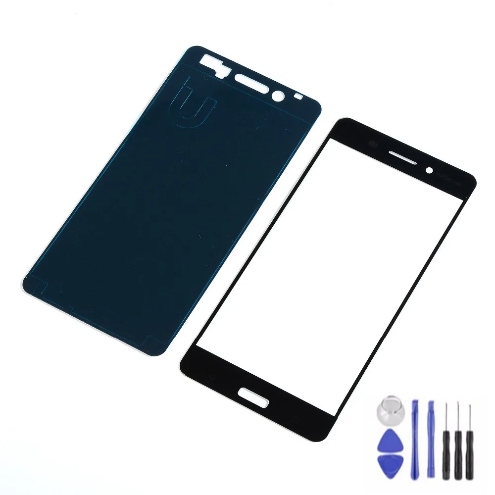 Сенсорная панель сенсорного экрана для Nokia 6 TA 1000 1003 1021 1025 1033 1039 стеклянная + клей