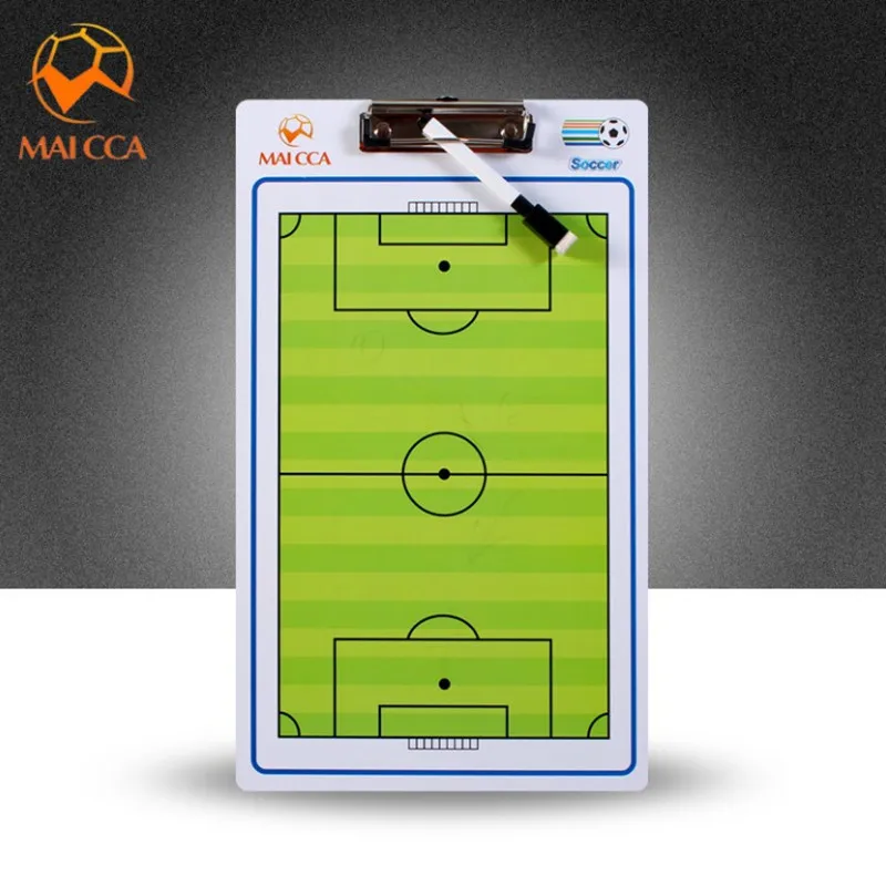 football MAICCA Новая баскетбольная футбольная тактическая доска тренерская Книга набор футбольная папка-планшет для тренера тактическая пластина тактика - Цвет: football