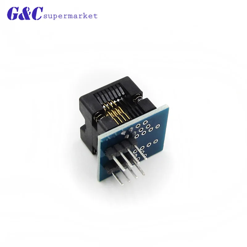 1 шт. SOIC8 SOP8 для DIP8 широкофюзеляжный сиденье широкий 150mil/200mil программист разъем