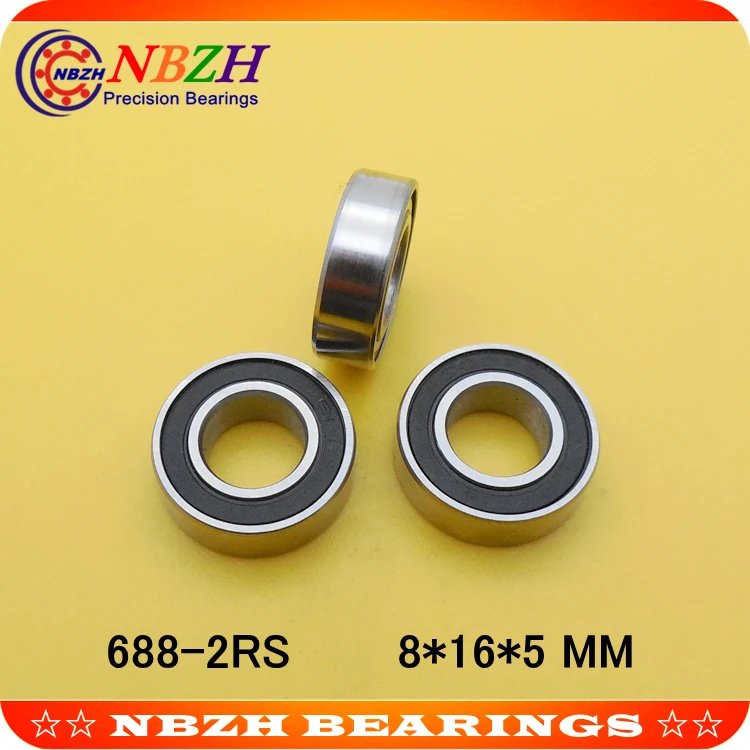 NBZH цена продажи тонкий настенный радиальный шариковый подшипник 688ZZ 688 2RS S688ZZ S688
