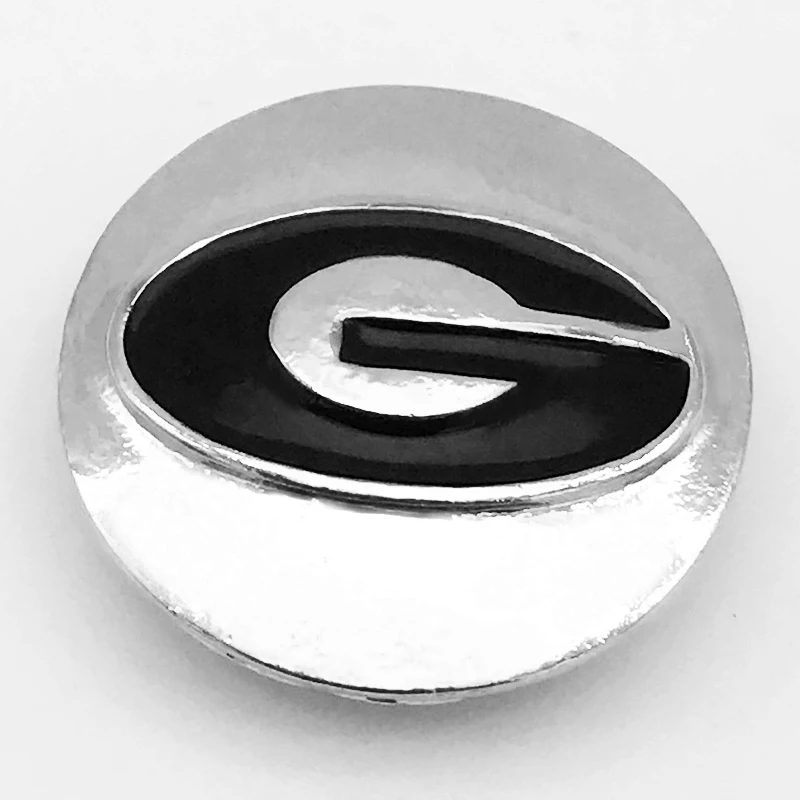 Georgia FM7160 металлическая кнопка NCAA футбол Джорджия STEELERS Канзас state ALABAMA COLTS Tennessee COWBOYS Великобритания дельфины - Окраска металла: Georgia