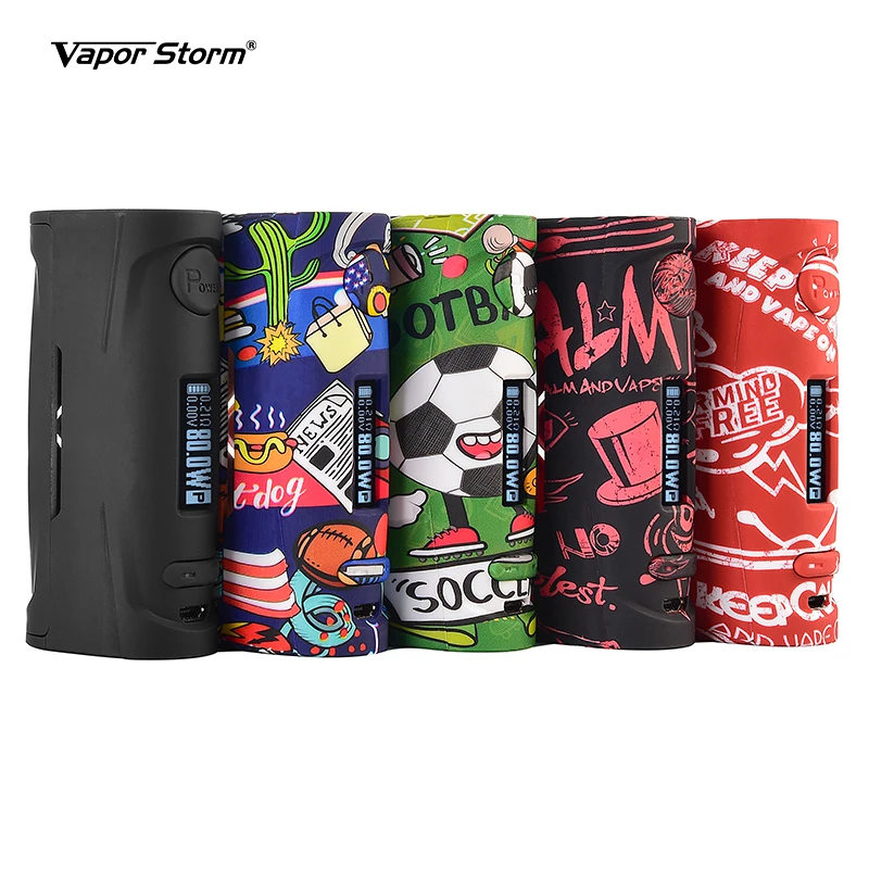 Оригинальный Vapor Storm Пума Baby 80 Вт VW TC бокс мод для электронных сигарет |