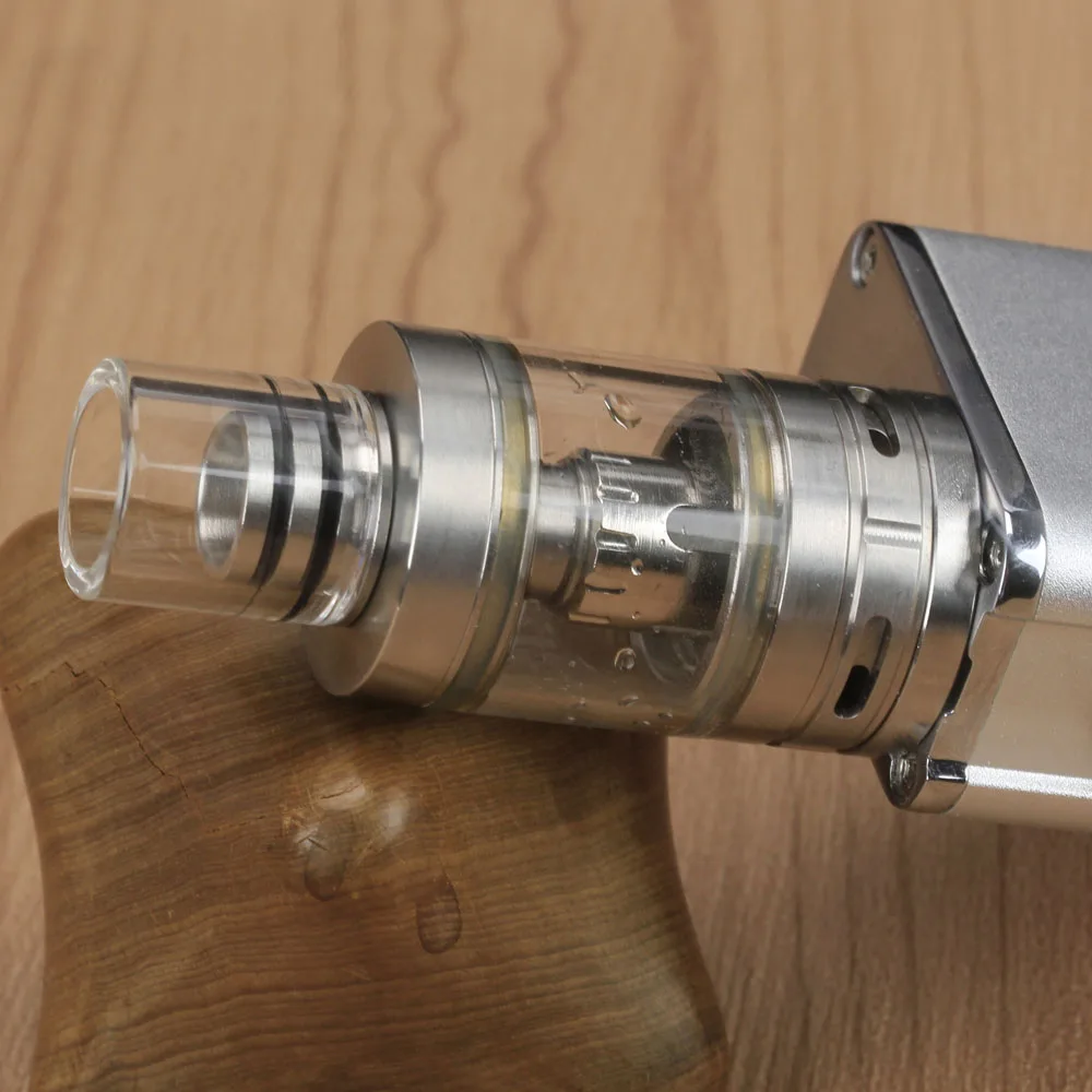 

Coil Father SS Glass Drip Tip Stainless Steel Driptip 510 Atomizer For 510 Thread Vaporizer Electronic Cigarette Atomizer