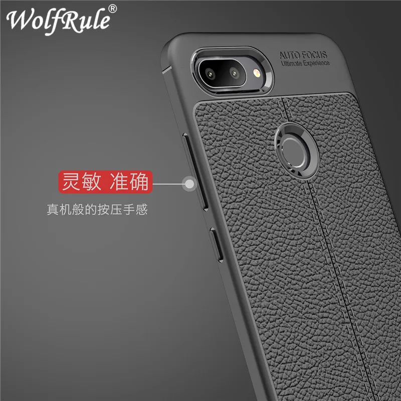 Чехол Xiaomi Mi 8 Lite противоударный роскошный кожаный мягкий чехол из ТПУ для 8x / mi