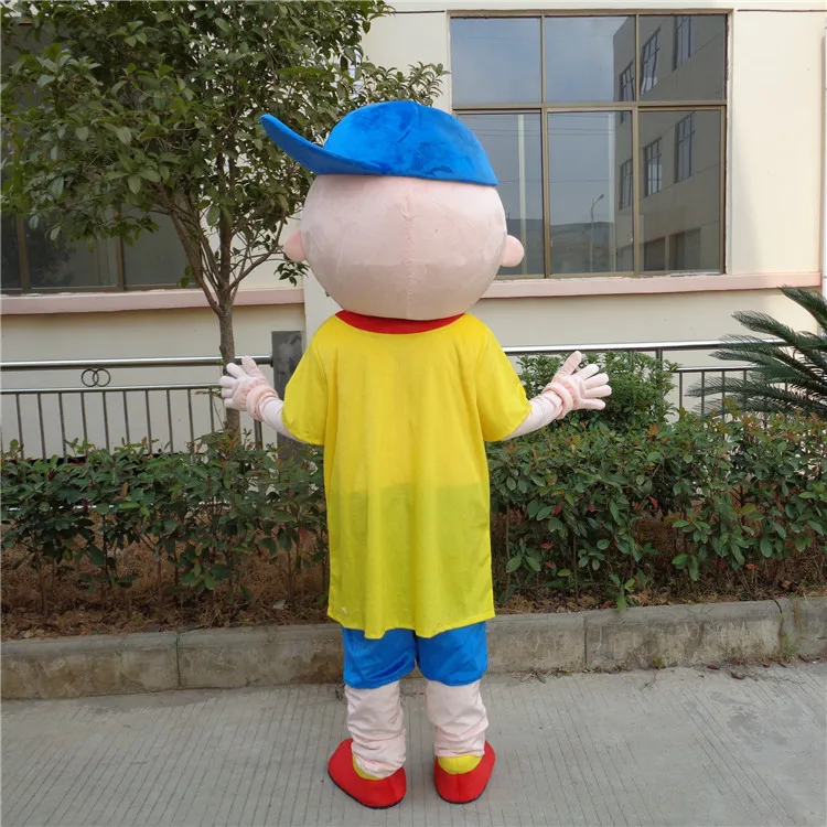 Костюм талисмана Caillou для взрослых размер костюм из мультфильма мальчиков
