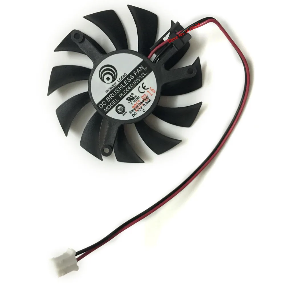 Компьютер VGA кулер вентилятор Графика карты вентиляторы для DATALAND HD5550 HD5570 HD6570 HD4650