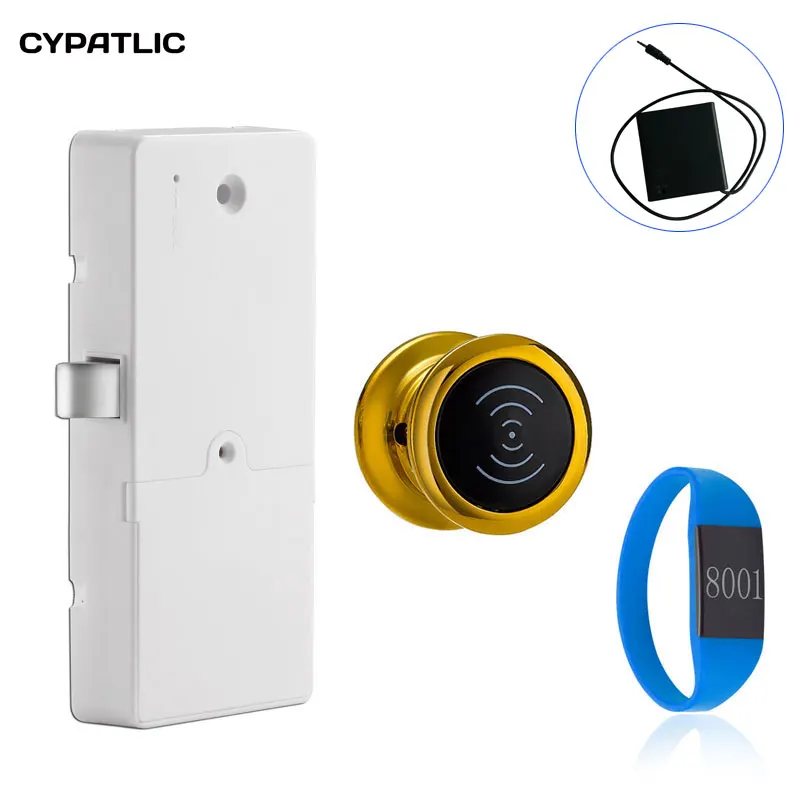 CYPATLIC электронный 125 кГц rfid-замок для шкафчиков без ключа для спортзала шкафчик-Локер замок с внешним блоком питания
