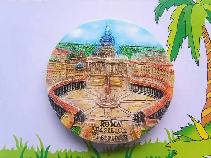 Италия Рим Ватикан церковь Св. Петра оригинальный креативный Пейзаж холодильник