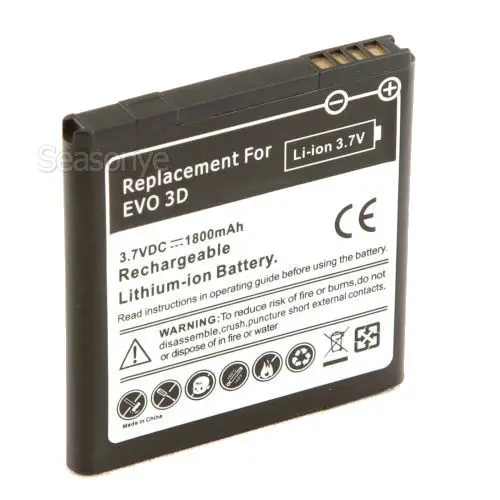 Seasonye 2x1800 мАч BG86100 сменный аккумулятор + зарядное устройство для HTC Sensation XE 4G G14 Z710E